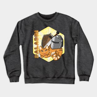 D&D Paladin Cat Crewneck Sweatshirt